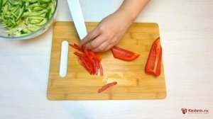 Салат с говядиной и овощами – безумно вкусный и быстрый