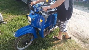 Мопед Simson Schwalbe 1967. Лучший Немецкий мопед десятилетия.