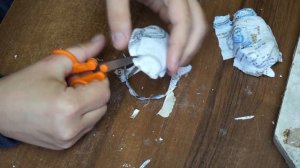 Бумажный пупс из папье-маше с гипсовой формы. Туловище.