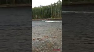 Лодочный мотор болотоход под резинкой 3м40см.