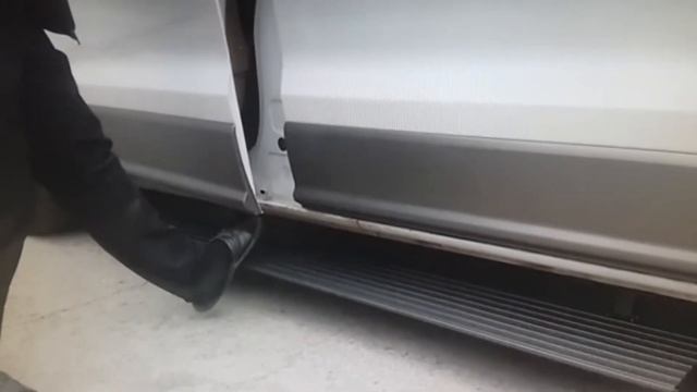 автоматические подножки