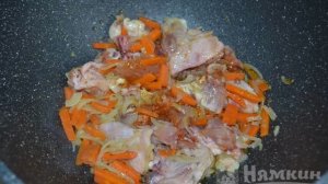 Овощное рагу с баклажанами и картошкой