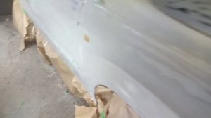 Toyota Harrier покраска капота под прибор