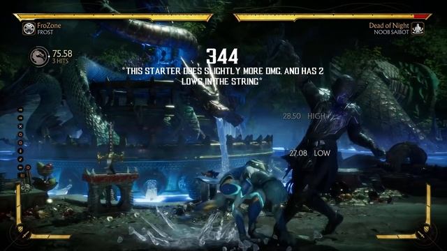 BEGINNER FROST COMBOS IN MK11 - Mortal Kombat 11 Frost Gameplay смотреть онлайн