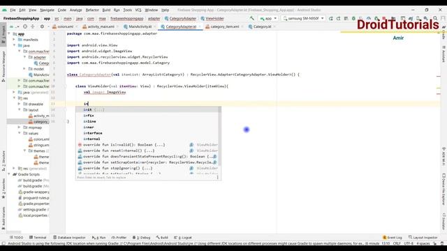 How to Make Shopping App (part 1) | Android Studio + Kotlin + Firebase | Tutorial 2021 смотреть онлайн