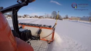 Экопарковка ECORASTER уборка снега
