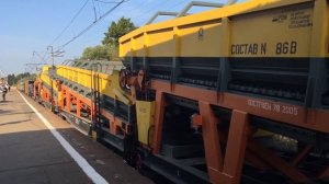 Ремонтный поезд Repair/Maintenance RZD Russia