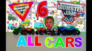 Обзор всех машинок Хэппи Мил Монстр Джем Monster Jam…Коллекция из шести машинок…