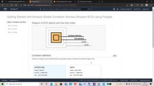 AWS ECS Container Build and deploy.