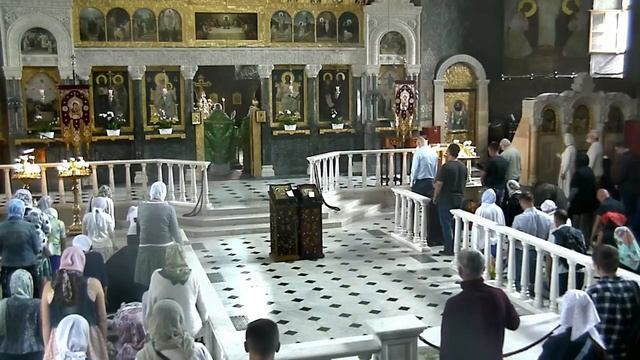 Память прпп. Паисия Печерского и Серафима Саровского: Литургия смотреть онлайн