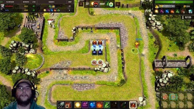 Element TD 2 - All the towers!! смотреть онлайн