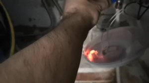 Запуск водонагревателя, после очистки ТЭН.