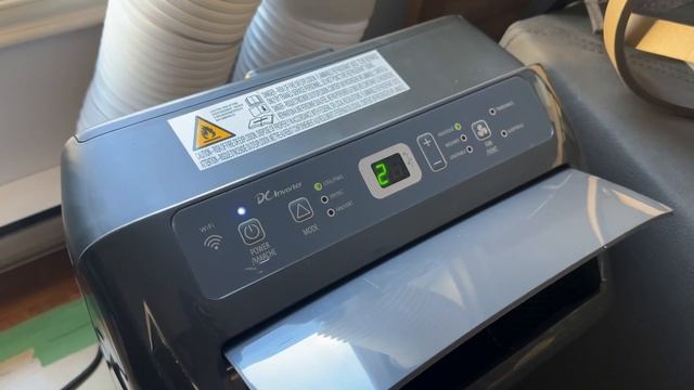 HiSense portable air conditioner - Dual Hose 10,000 BTU dual hose setup & review ! смотреть онлайн