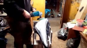 Kia Ceed / полировка фары / кия сид