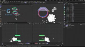 Как разделить объект на составляющие в Cinema 4D Split или Fracture