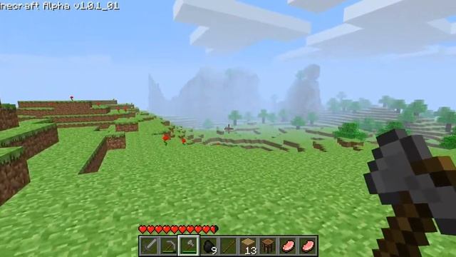 ВЕЧНЫЕ КОРОБКИ в МАЙНКРАФТ АЛЬФА ▻ Minecraft Alpha #1 | 1.0.1_01
