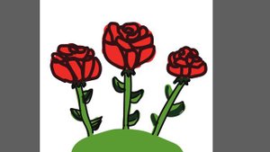 Рисуем цветочки детям часть 29