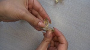 ЦВЕТОК из капроновой ленты или органзы. МАСТЕР КЛАСС от Creative G