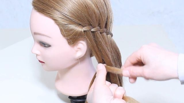 Waterfall Twist Braid Tutorial / Hairstyles for long hair смотреть онлайн