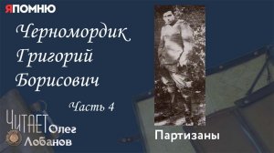 Черномордик Григорий Борисович. Часть 4. Проект "Я помню" Артема Драбкина. Партизаны