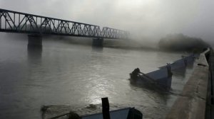 Мост через р. Бурея в районе посёлка Новый Ургал, БАМ.