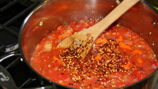 Морской окунь с овощным рагу