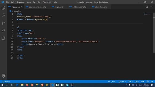 PHP Store Management System Part 4 [ Session Handling ][TAGALOG]