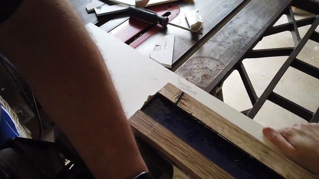 Wood and resin dice tray смотреть онлайн