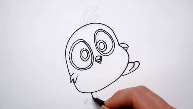 How To Draw The Blues - Angry Birds - Easy - Kids Drawing Tutorial (Art & Drawing For Kids) смотреть онлайн