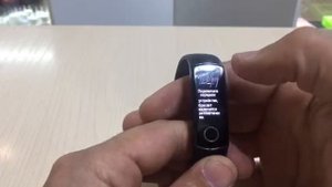 Как выключить Смарт часы Honor Band 4, Фитнес-браслет