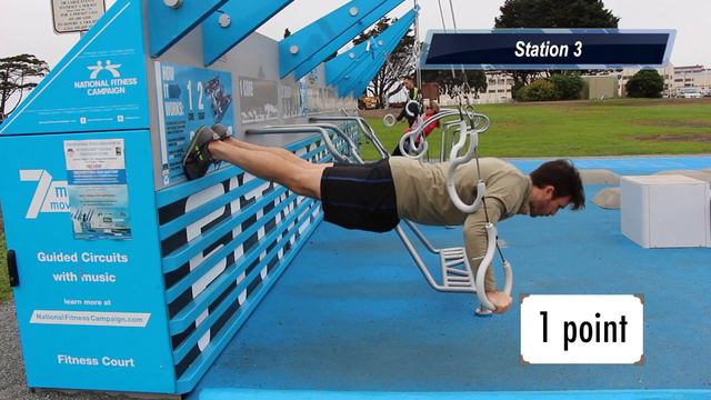 NFC Fitness Court Challenge смотреть онлайн