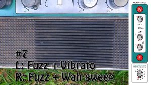 ГИТАРНАЯ ПЕДАЛЬ ПОЛТАВА СССР 1978 / 13 ПРЕСЕТОВ / POLTAVA GUITAR PEDAL USSR 1978 FUZZ WAH VIBRATO