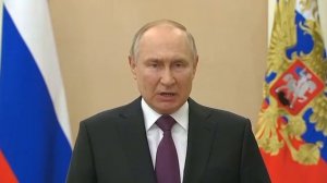 Видеообращение Президента Российской Федерации Владимира Путина по случаю Дня спасателя