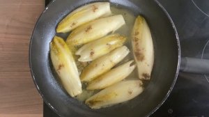 Салатный цикорий в сливочном соусе ?? Chicorée in Sahnesauce