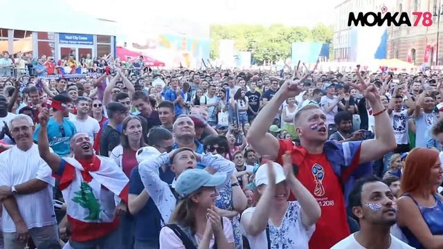 Франция - Хорватия | Фан-зона Санкт-Петербурга