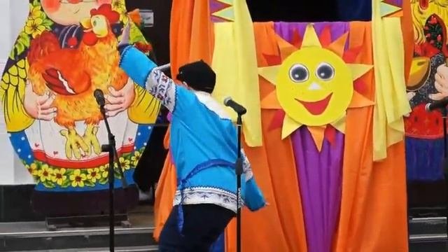 Русские народные песни и пляски. Народное гулянье. Масленица 2016. Красноармейск