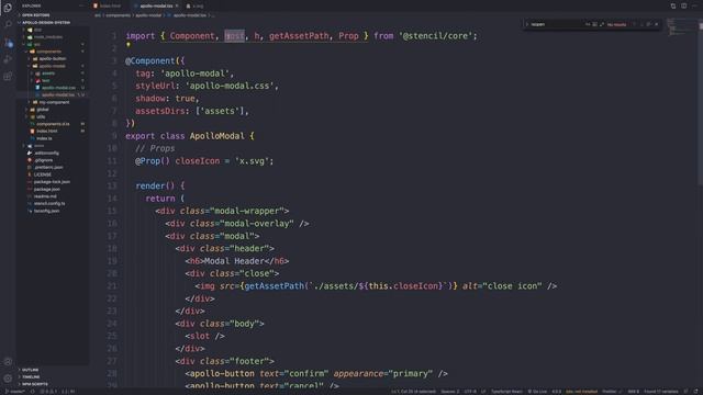 Building a Modal Component with Stencil.js | Design System Components Episode 2 смотреть онлайн