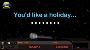 HOLIDAY - Scorpions (HD Karaoke)