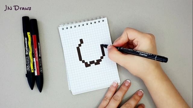 Рисуем Цыплёнка Рисунки По Клеточкам КАК НАРИСОВАТЬ курочку \ петушка