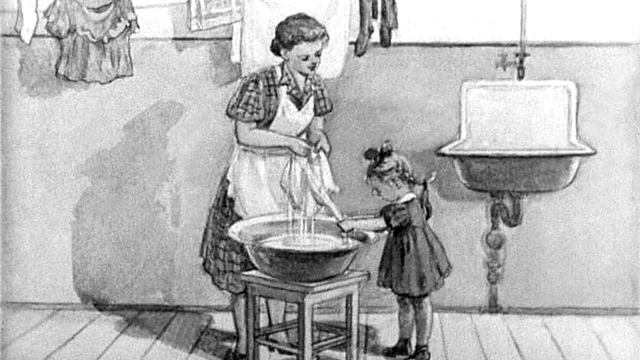 Рассказ детям Олин фартук Иван Гринберг смотреть онлайн