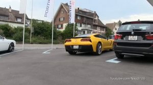 Chevrolet Corvette C7 Stingray Start up and Acceleration Sound