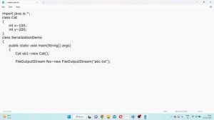 JAVA Serialization & De-Serialization || JAVA Tutorial || Silan Software || pythontpoints