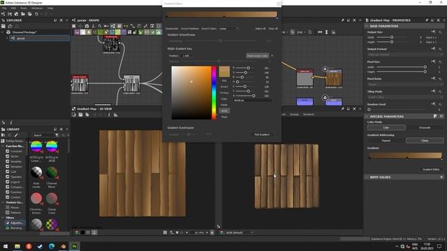 Стилизованные доски в Substance Designer