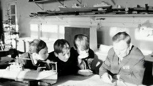 1975 год. Тюмень. Станция юных техников. Судомоделирование.