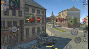 Играем на ИС-4 в Танках Блиц.