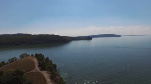 Жигулевское Море с высоты птичьего полета