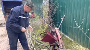 Измельчитель веток к мотоблоку МТЗ