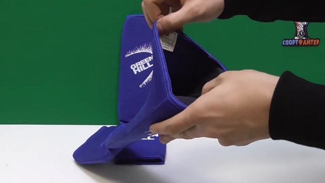 Защита голень-стопа Green Hill чулок синяя смотреть онлайн