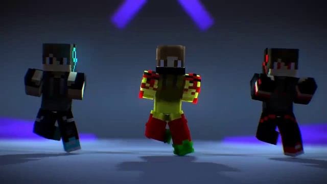 Анимация от друга в Маинкрафт | Minecraft