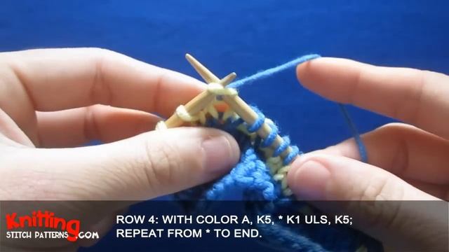 Two colour Quilted Check